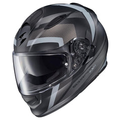 ScorpionEXO Ryzer interior highlights ventilation and moisture-wicking liner.