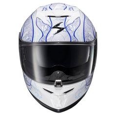ScorpionEXO T520 Everclear shield with sun-visor boosts visibility