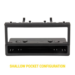 Scosche FD1327B low-profile design preserves dash aesthetics