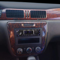 Scosche GM1598B pocket storage compatible DIN setup for single DIN radios.