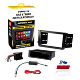 Scosche ICVW6BN dash-kit fit-guide ensures VW compatibility.