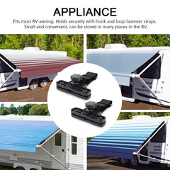 scottchen PRO awning clamps packaged as 1 pair for easy setup.