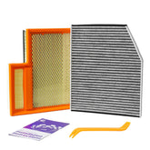 Screw Rhino engine air filter pack for Ford Transit engines, improves airflow and protection.