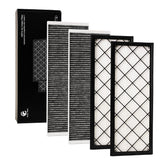 SCREW RHINO HEPA filter for Tesla Model Y front view showing rugged fit and filtration