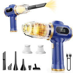 Scstartx car vacuum air duster function for flexible cleaning