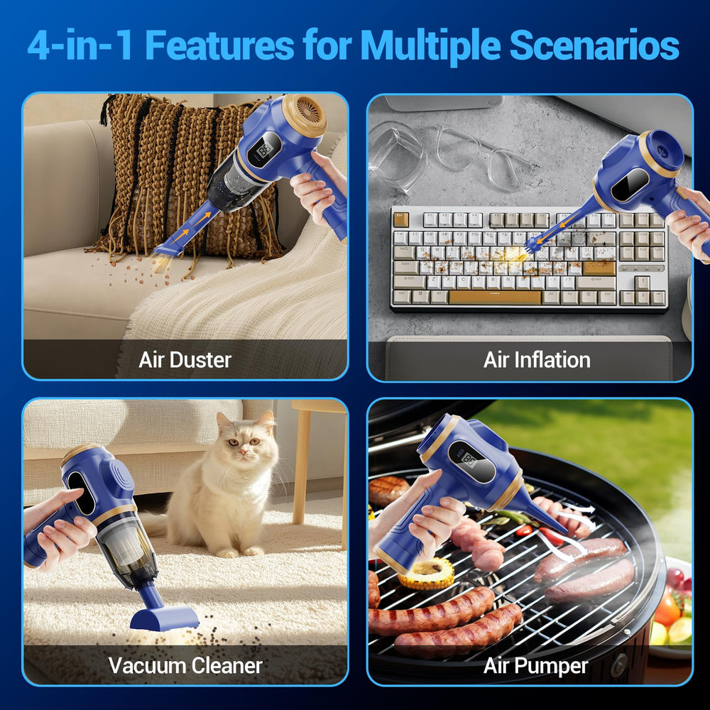 Scstartx ultralight handheld vacuum for effortless long cleaning