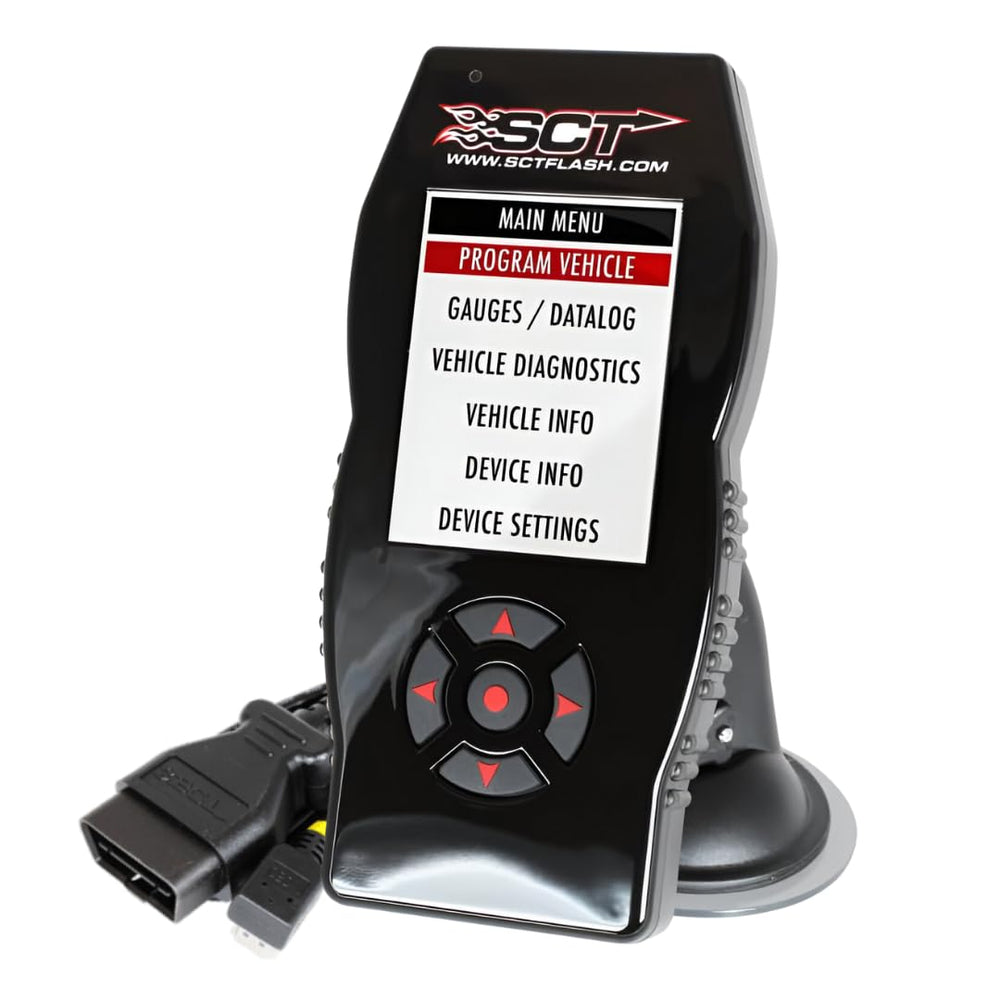 SCT X4 quick-installation visual for fast, tool-free setup.