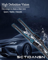 Sctioansn wiper blades Town & Country front passenger 28 inch for clean windshield