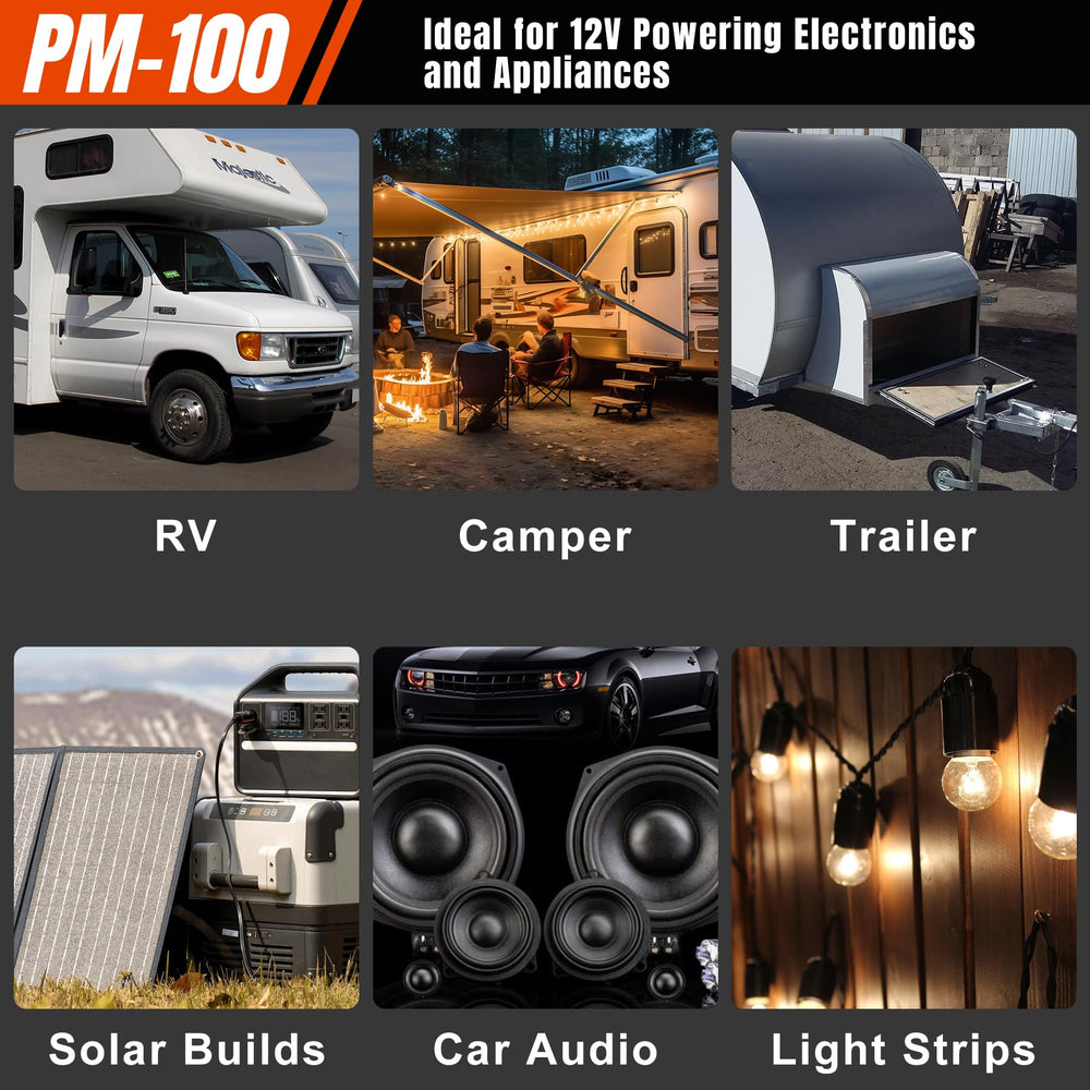 Sdanbom PM4 safety protections guard against overload and overheating
