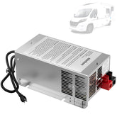 Sdanbom WF-9875 front view, 75A RV power converter for reliable 12V supply.