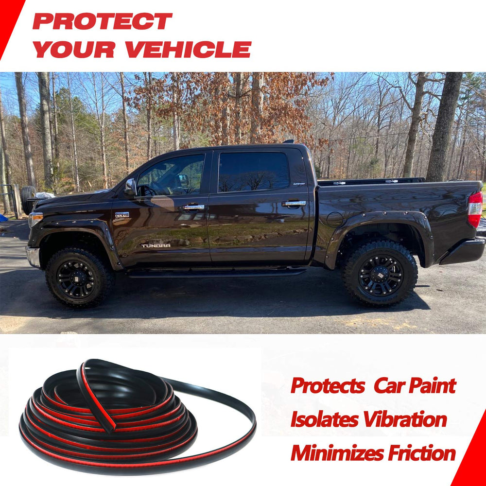 Sdano seal guards against rocks and debris during off-road driving.