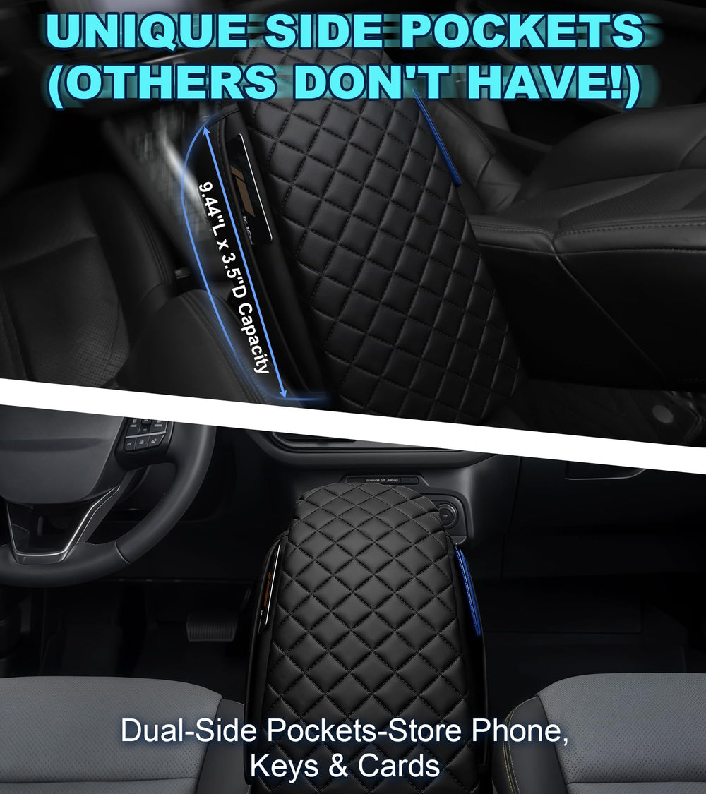 SDPVorn armrest cover with 1-inch lift increases space and comfort.