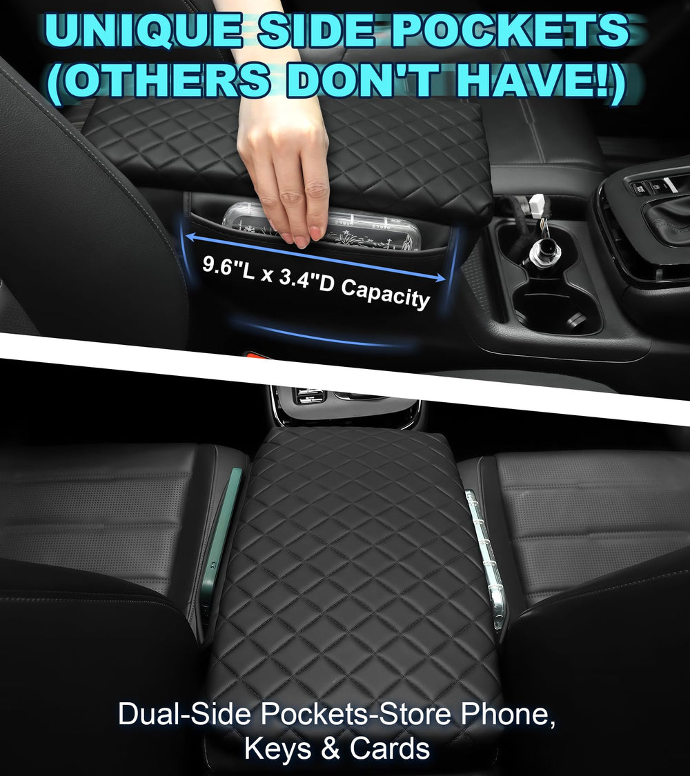 SDPVorn CR-V armrest pockets organize cards and small items neatly.
