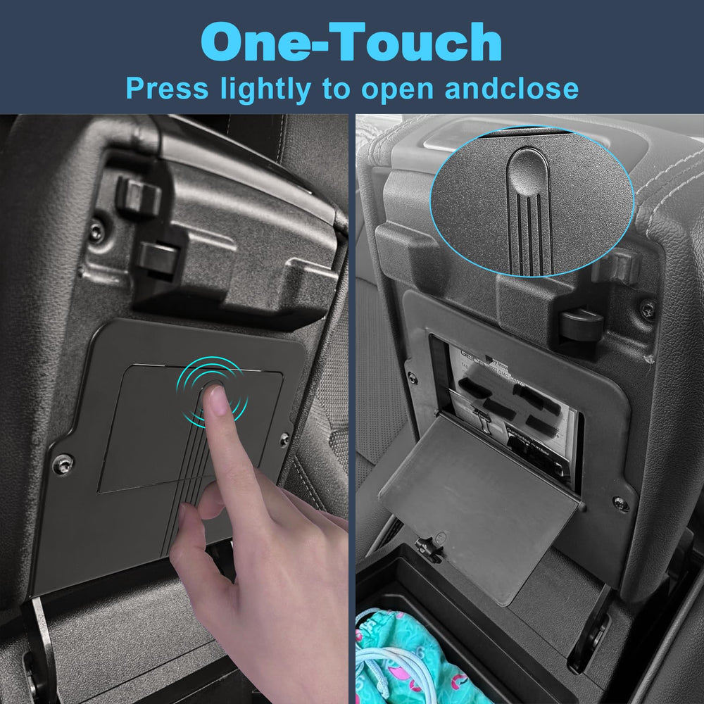 SDPVorn maximize-space design adds storage without intruding on console