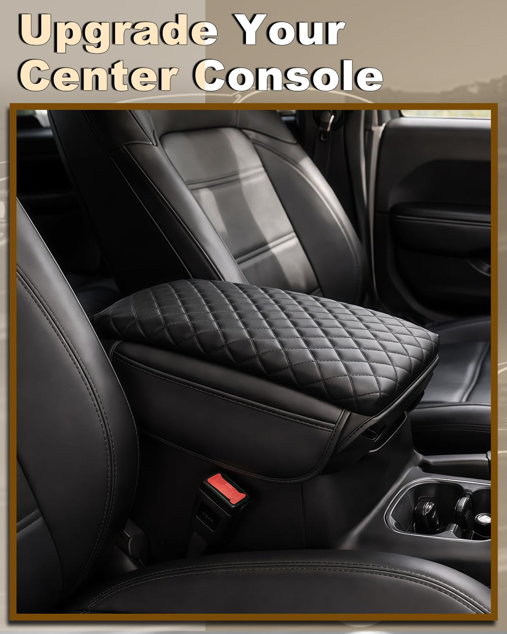 Soft memory foam armrest cushion from SDPVorn for comfortable long drives
