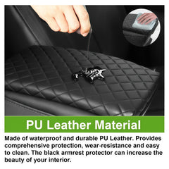 SDPVorn black faux leather finish enhances cabin aesthetics.