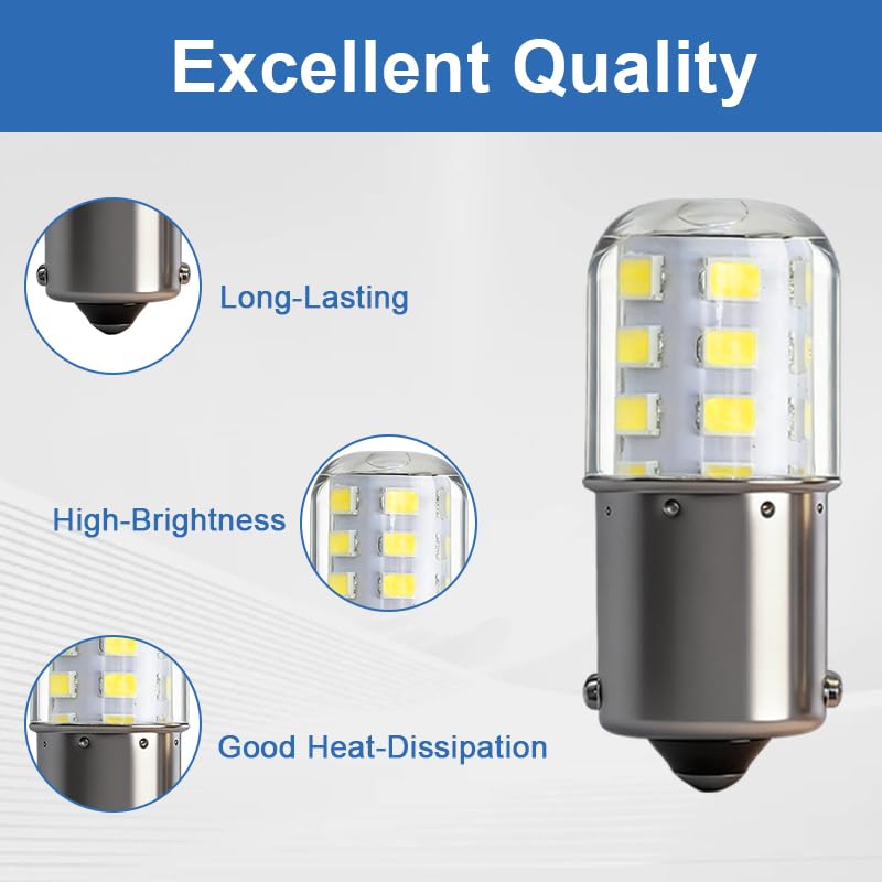 SDRZJX BA15S LED bulbs packaging shot with four bulbs included
