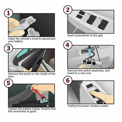 SDYYDS Master Power Window Switch quality control ensures reliable performance