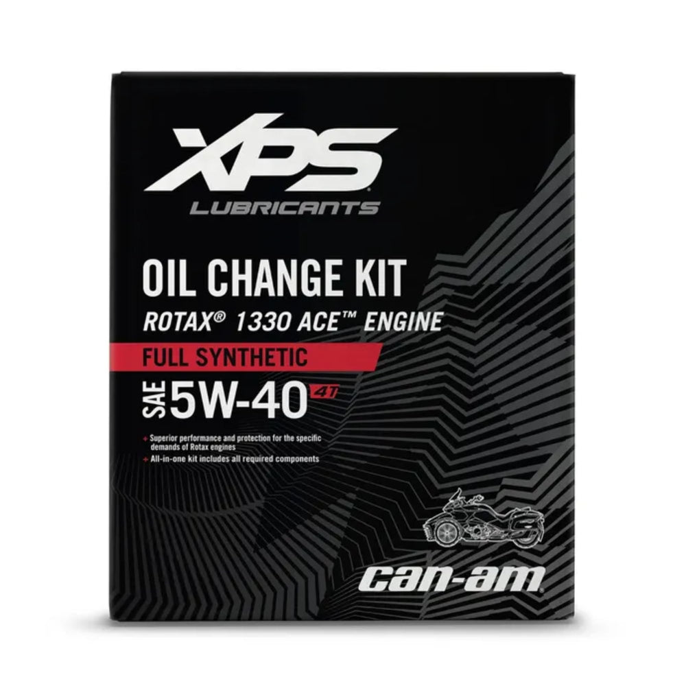 Sea-Doo Can-Am Spyder OEM oil change kit for Rotax 1330 with part 9779484, ready for routine maintenance