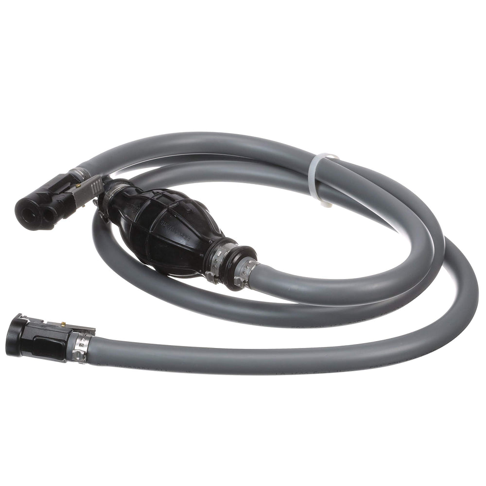 SEACHOICE 3-8-inch x 6-foot fuel line in use for durable marine fuel routing