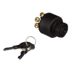 SEACHOICE ignition switch with six terminals supports secure wiring connections.