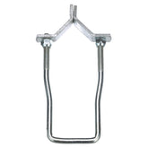 SEACHOICE lockable spare tire carrier mounted on trailer for secure storage