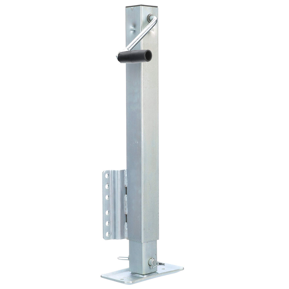 SEACHOICE twist-handle jack offers smooth height adjustment