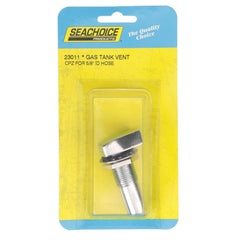 SEACHOICE chrome vent model 50-23011 compatible with standard 5/8 in hoses