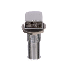 SEACHOICE chrome vent with flame arresting screen blocking contaminants