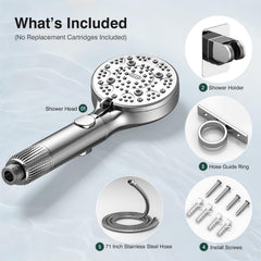 Quick-install design makes RV shower upgrade easy and tool-free