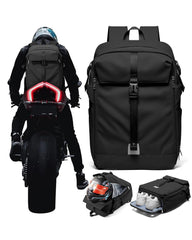SEAFEW helmet backpack travel-ready for plane, car, and outdoor adventures