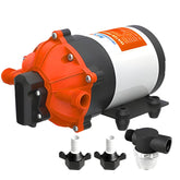 SEAFLO 53-Series front view highlights rugged construction for reliable marine and RV water supply