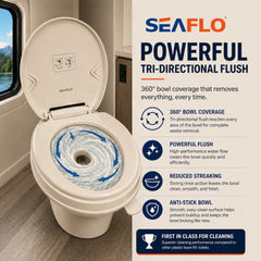 SEAFLO IAPMO testing label indicating standards compliance