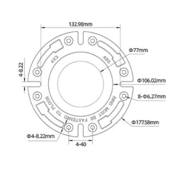 SEAFLO drain flange ensures a seamless connection and easy installation.