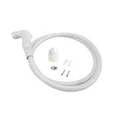 SEAFLO RV toilet hand sprayer in white for easy, water-saving bowl rinsing on the go