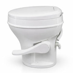 SEAFLO RV toilet oversized bowl for easier waste management and cleaning