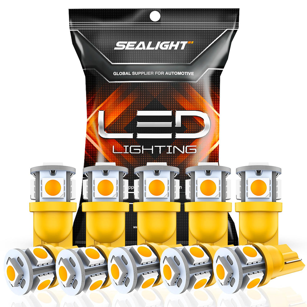 SEALIGHT 194 Amber 2000K license plate light delivers bright, uniform plate illumination.