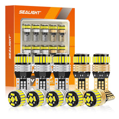 SEALIGHT 194 LED bulb for license plate light delivering bright, even illumination.