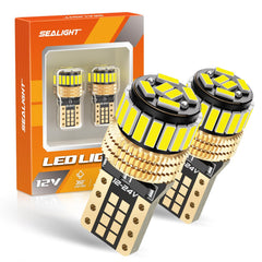 SEALIGHT 194 LED bulb packaging shows a two-pack for an easy lighting upgrade