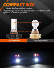 Energy-efficient SEALIGHT 2504 PSX24W fog lights save power while driving