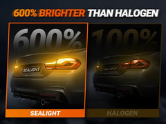 SEALIGHT 3157A amber aviation aluminum heat-dissipation design supports long life.