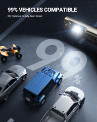 SEALIGHT 360-degree beam pattern without dark spots for safer night driving