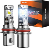 SEALIGHT 9004 headlight bulb front view for improved night visibility