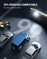 SEALIGHT 9005 bulbs designed for easy wireless install, no wiring required