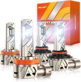 SEALIGHT 9005 H11 lights combo front view with bright daylight-like output for the road
