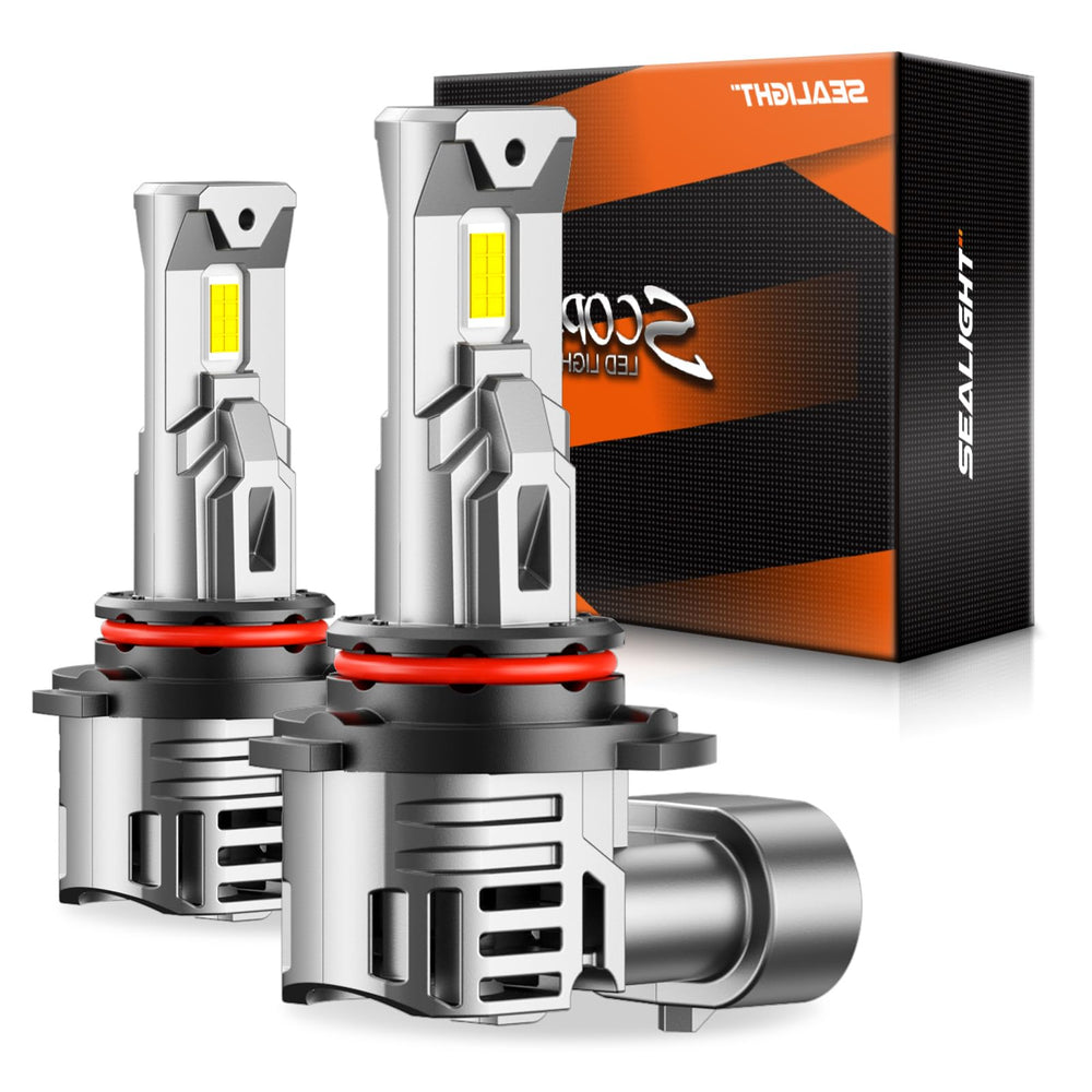 Sealight 9005/HB3 fog bulbs provide bright 6500K light for improved night visibility.