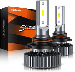 SEALIGHT 9006/HB4 bulbs with wide beam for clearer road signs