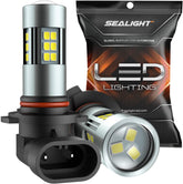 SEALIGHT H10 LED fog light bulbs, pack of two for easy upgrade and safer night driving