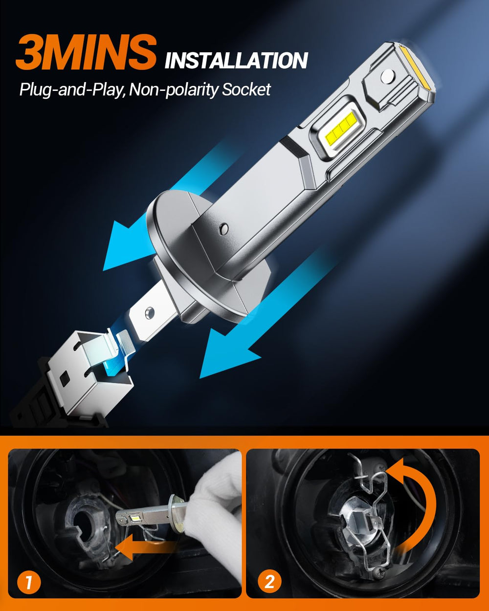 SEALIGHT S2S beam pattern reduces glare for clear off-road visibility.