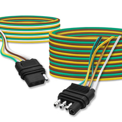 Seamaka 50ft 5-wire trailer harness ready for extended power delivery